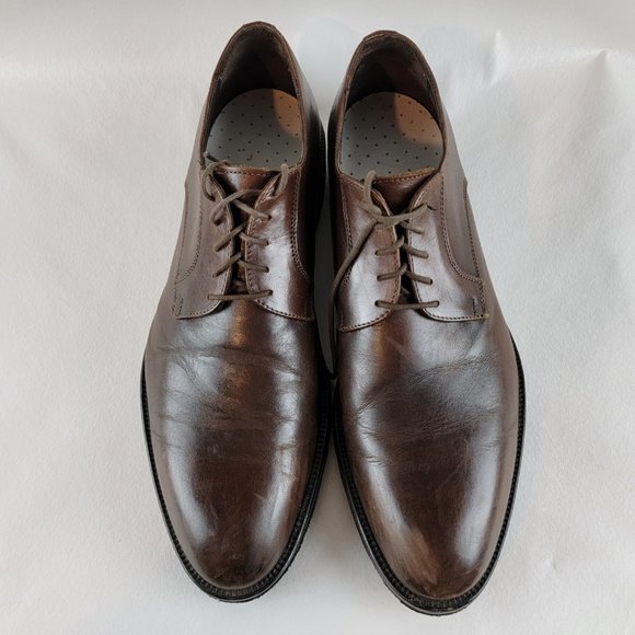 To Boot New York Adam Derrick Shoes Men\'s 11 Brown Leather Dress Derby Lace Up